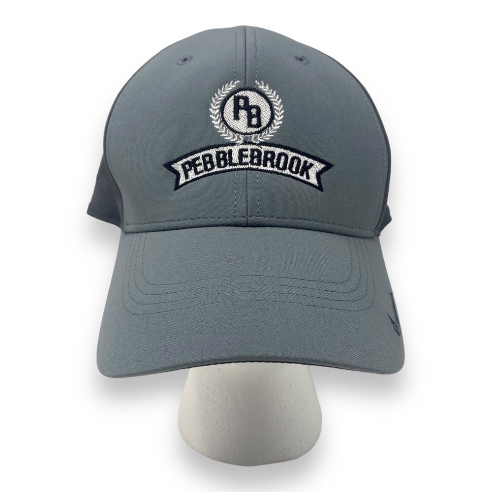 Nike Golf Hat Adjustable Pebblebrook Cap Gray Adult Unisex New with Tags NWT